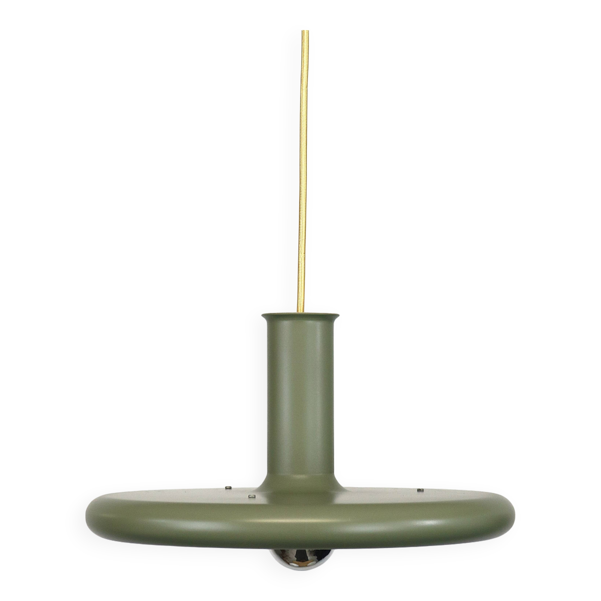 Superbe lampe design vintage Fog & Morup - modèle Optima vert - conçue par Hans Due