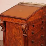 Regency period mahogany Davenport circa 1810 with mechanism