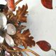 Wall lamp Maison Banci metal and glass of Murano design 70s
