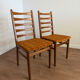 Superb pair of Scandinavian chairs from the 60s-70s.