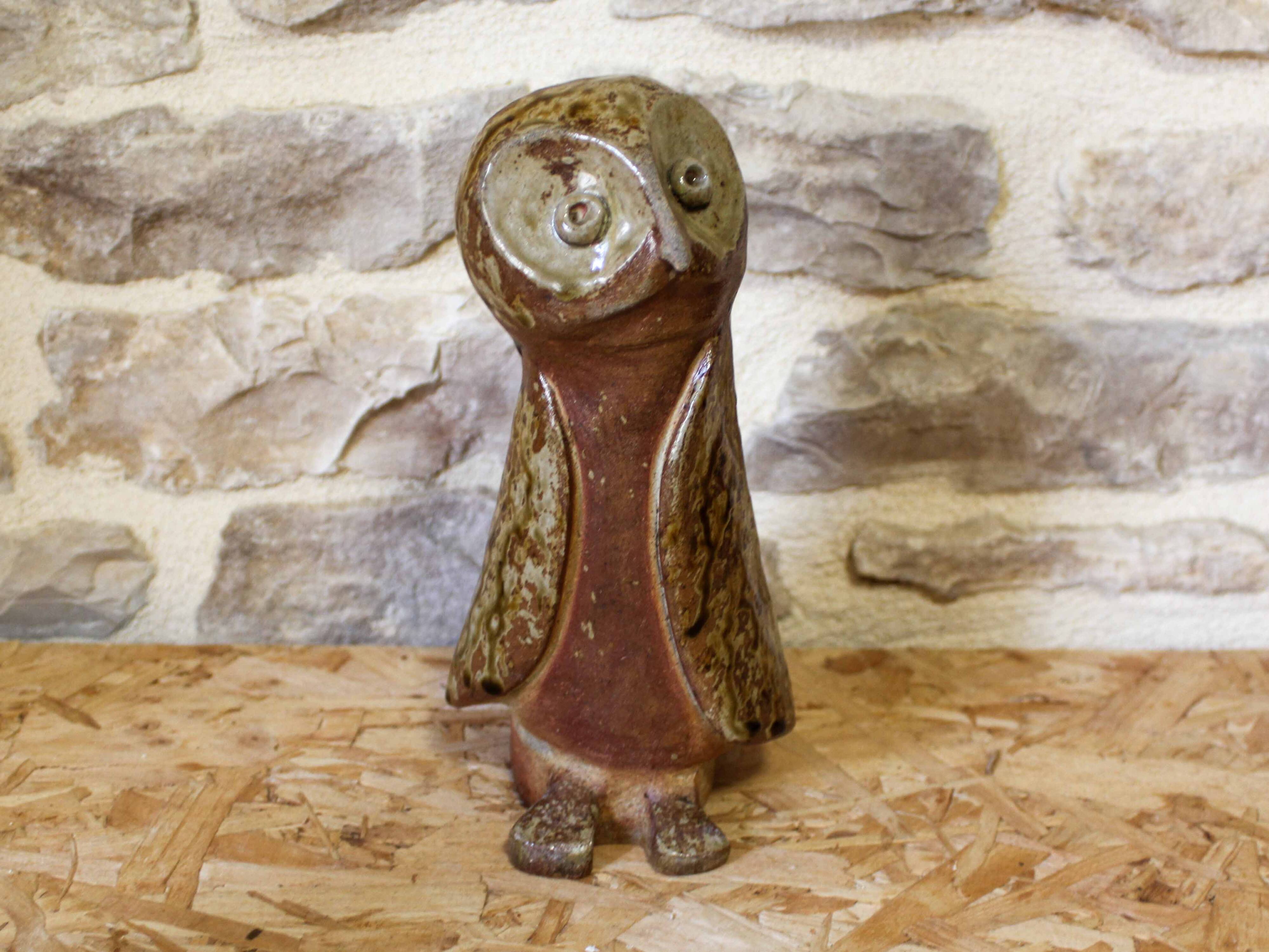 Sandstone Owl - Lulu Rozay, La Borne