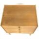 Scandinavian oak chest of drawers, Bertil Fridhagen, Bodafors, Sweden, 1960