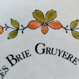 Vintage Cheese Plate Gien France Handmade decor My Kitchen