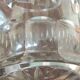 Old hand-cut crystal champagne bucket