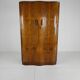 Superb English Art Deco wardrobe in burr walnut – 1930s