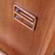 Vintage Scandinavian teak wall unit