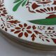 Lot de 5 assiettes faïence de Sarreguemines