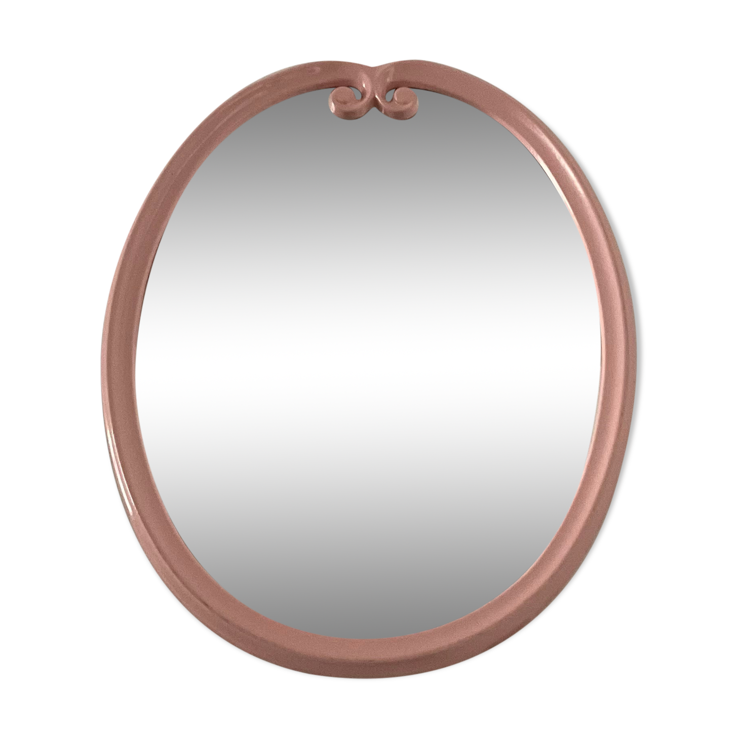 Vintage ceramic mirror from the 70s
