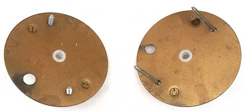 Beautiful pair of wall lights, gold metal, wheat ears, vintage, 48 cm, excellent condition.