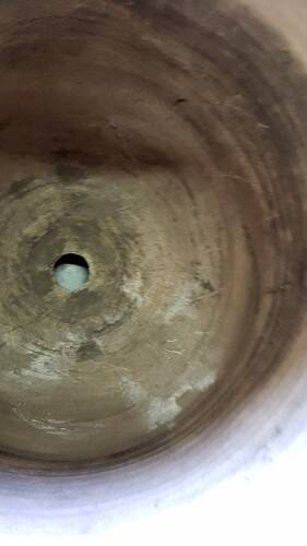 Large glazed terracotta flower pot the Madeleine Anduze