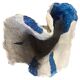 Blue-green ceramic by Rita Alaoui