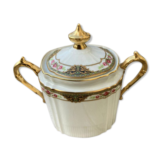 Sucrier en porcelaine de Limoges 1925