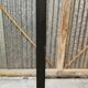Coat rack on metal stand 70's
