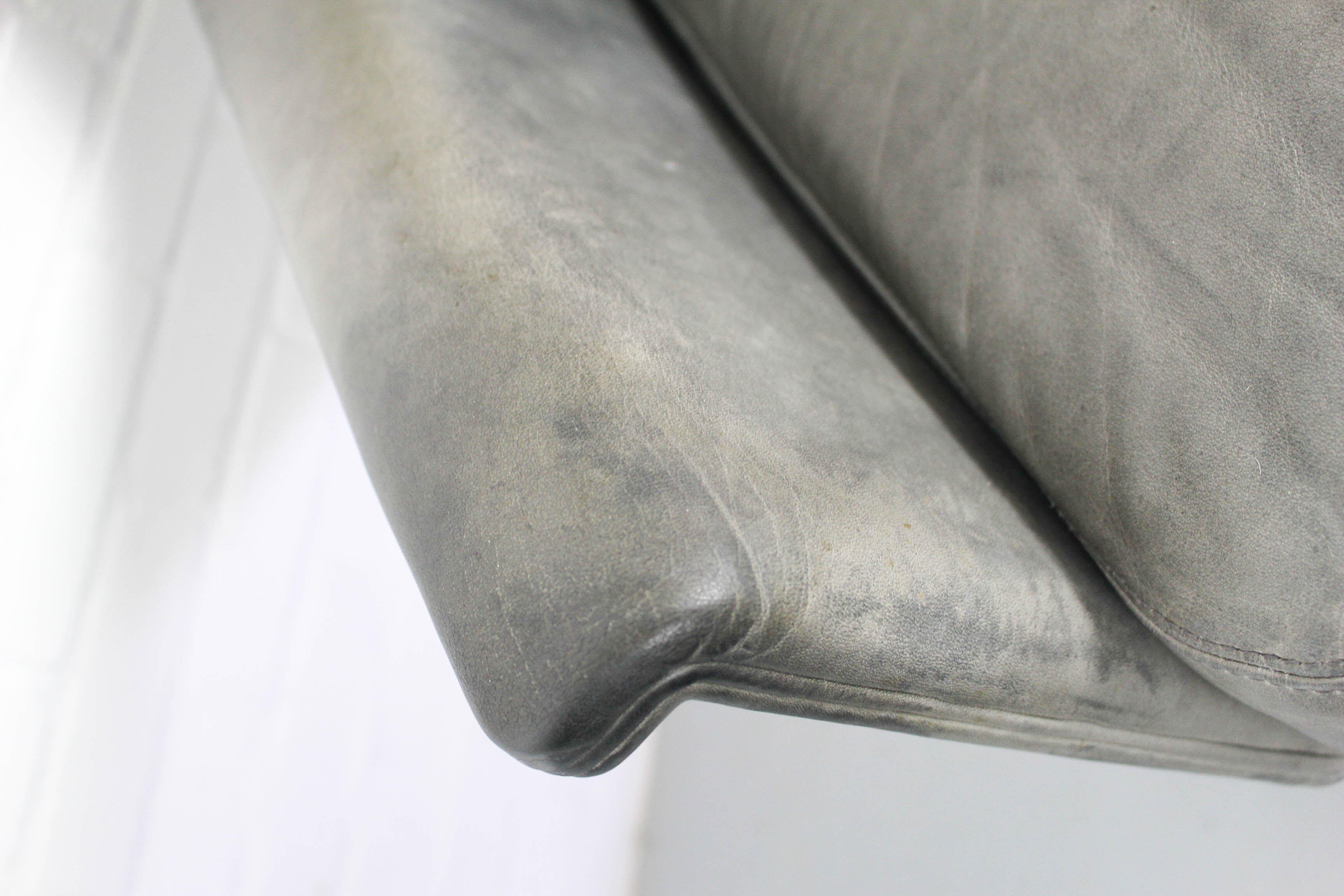 Sedia Swivel Highback Chair with matching ottoman by Horst Brüning for Cor, 1960s – Grey Leather