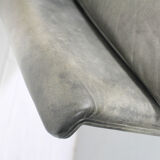 Sedia Swivel Highback Chair with matching ottoman by Horst Brüning for Cor, 1960s – Grey Leather