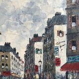 Oil painting on canvas Signed Simon Kramer