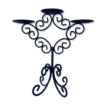 Iron candlestick