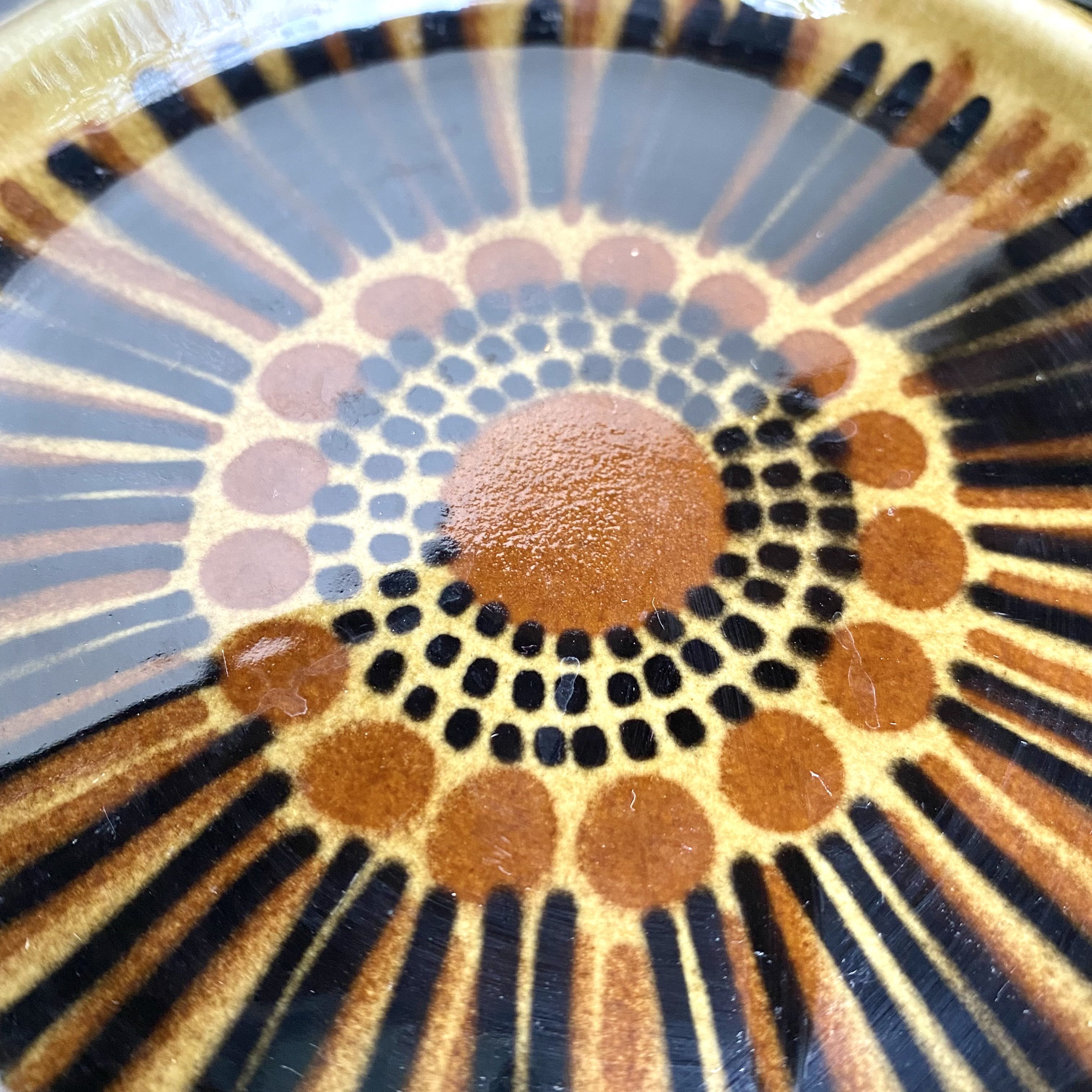12 dessert plates in vintage ceramic Kosmos Arabia
