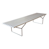 Harry Bertoia designer bench for Knoll International circa 1970