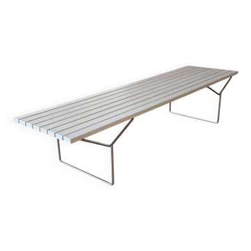 Harry Bertoia designer bench for Knoll International circa 1970