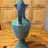 Fat lava blue jug vase large model