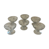 5 aperitif glasses