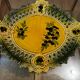 Ceramic plate Vallauris - Pierced decoration Olives - 1950s
