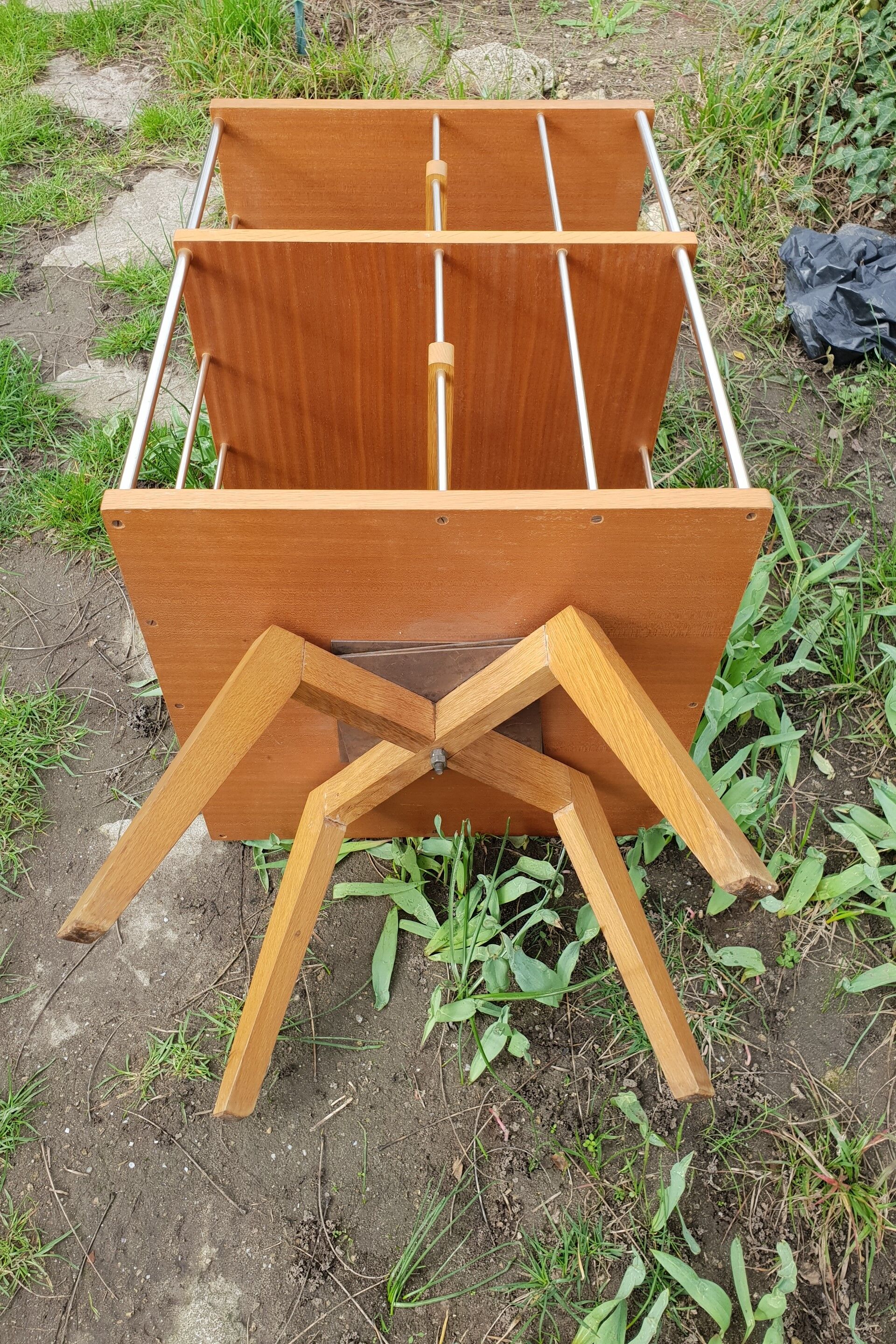 Vintage revolving library