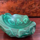 Cendrier bloc de malachite 310 gr