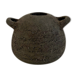 Vase "bouboulita" grès noir