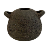 Vase "bouboulita" grès noir