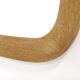 Scandinavian oak mirror, 50x60cm, Nybrofabriken, Sweden, 1960