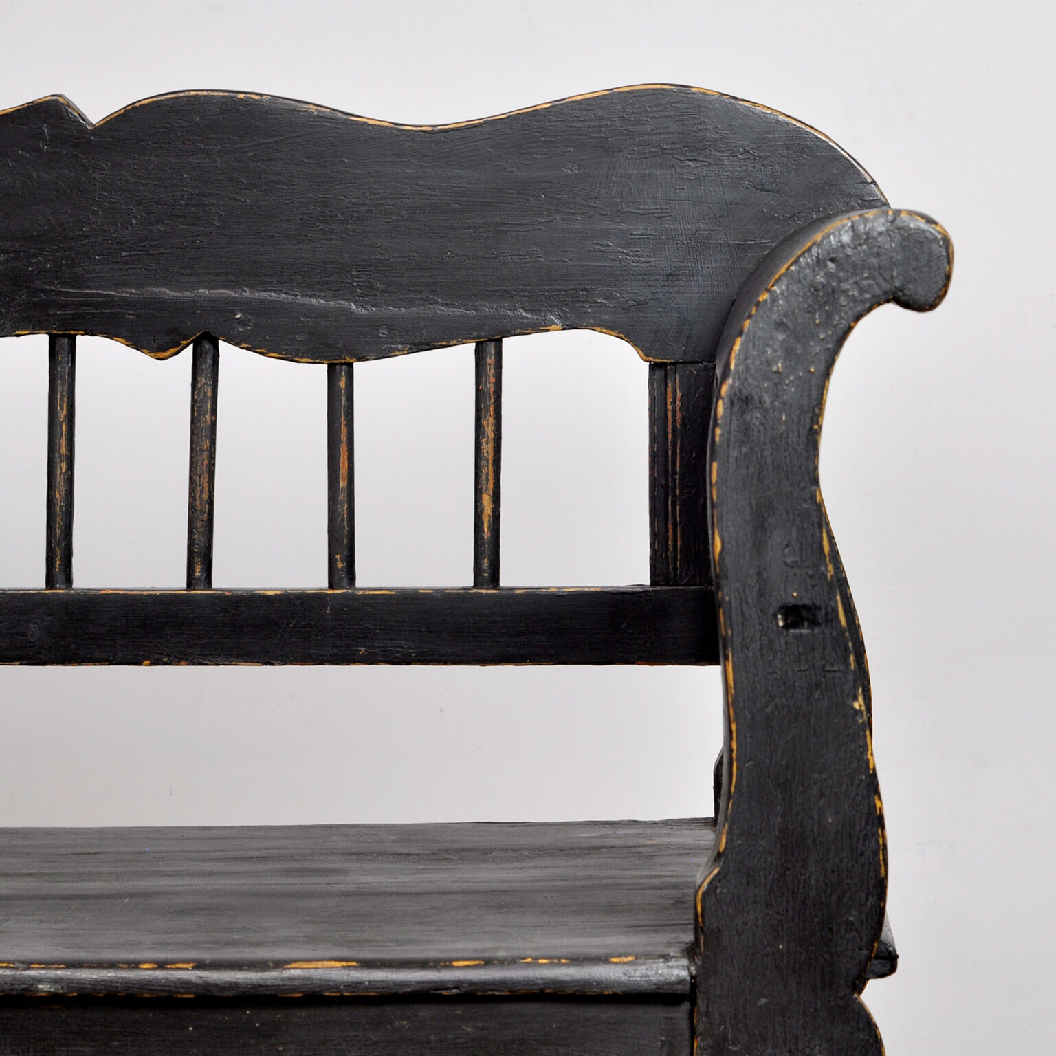 Antique Pine Bench, 1920s