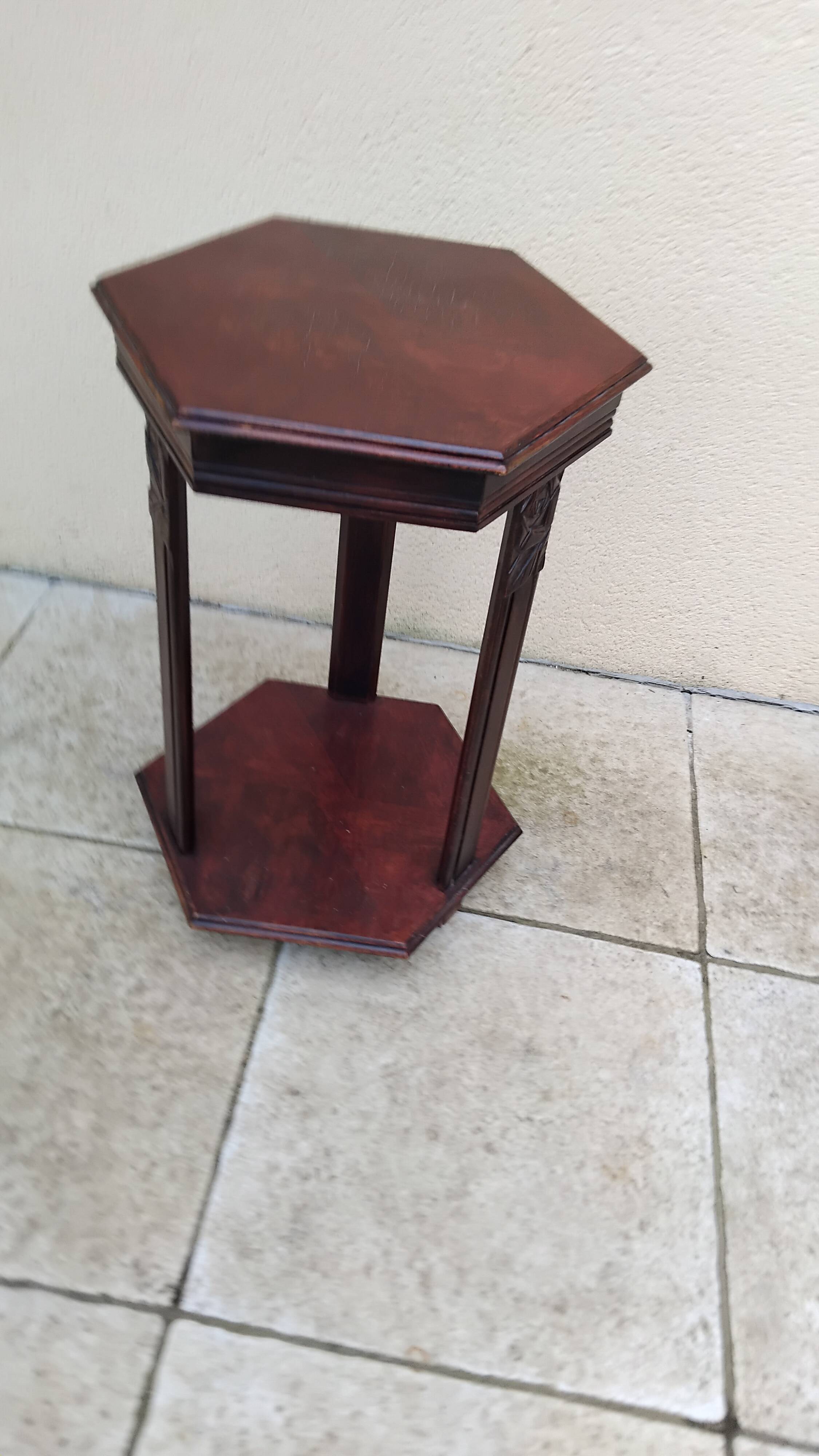 Vintage Art Deco powder room dressing table
