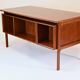 Vintage Danish teak office by Arne Vodder