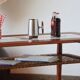 Vintage teak ceramic coffee table Gemina Møbler