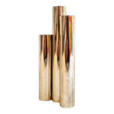 Silver-plated metal vase by Lino Sabattini, 1970