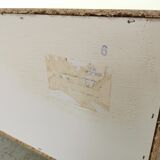 Bedside chest of drawers vintage design 1970