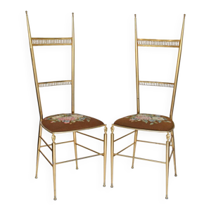 Paire de chaises chiavari