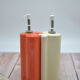 Duo of bottles oil and vinegar Amadeus interlocking