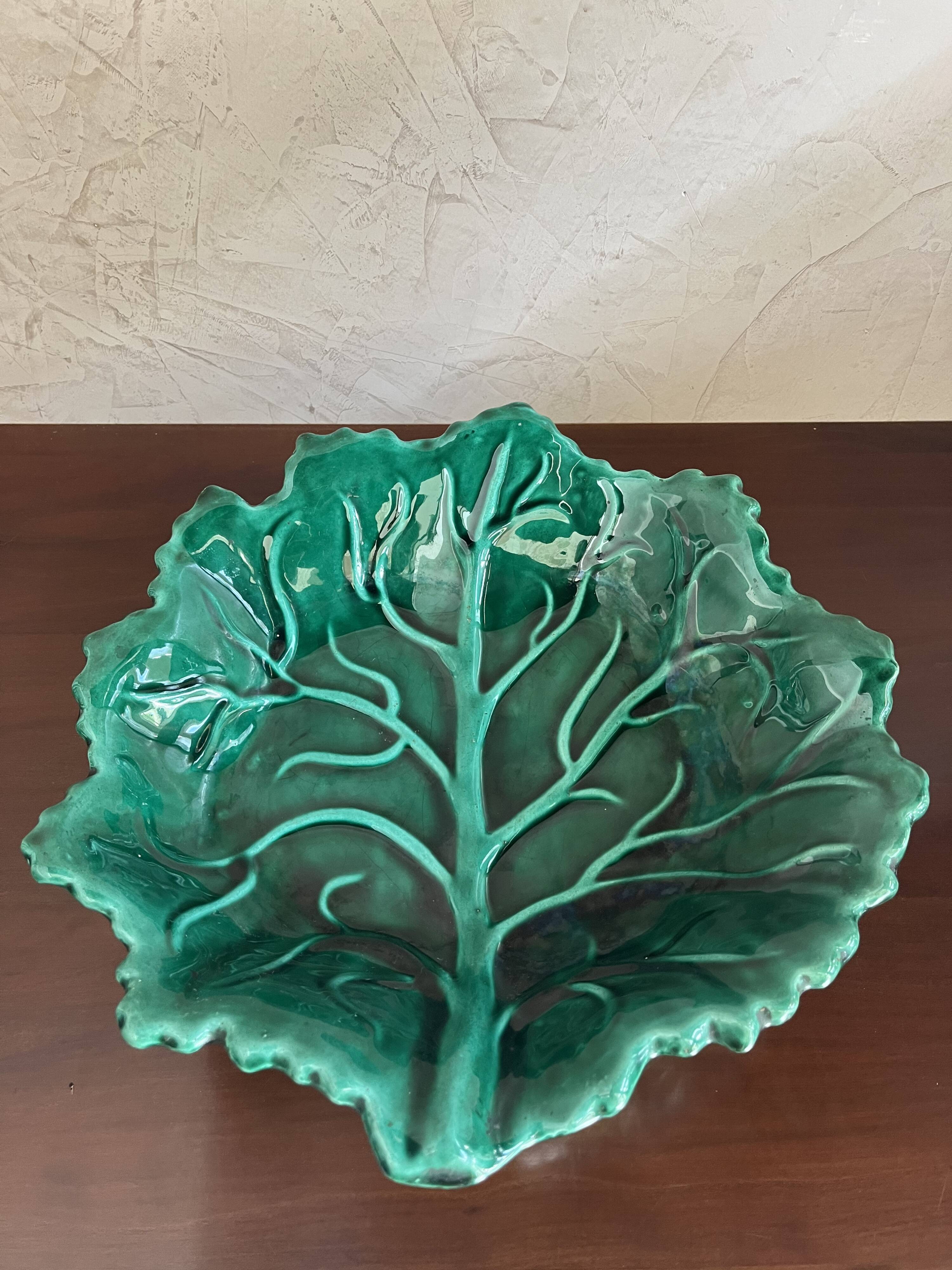 Vallauris ceramic dish
