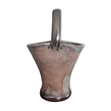 Signed vintage ceramic bouquet vase