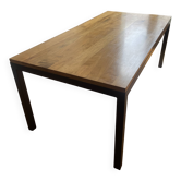 Table room & board parsons – noyer & structure métallique – 183 × 91 cm