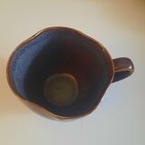 Rare Set 3 Coffee Cups and Saucers Médard De Noblat By Hualian Copenhagen Blue new condition