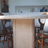 Roche Bobois travertine table