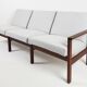 Yngve Ekström for Pastoe sofa kvadrat wool grey