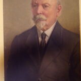 Oil portrait of a bourgeois