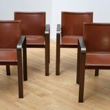 Suite of 4 Matteo Grassi armchairs