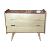 Commode vintage pieds compas