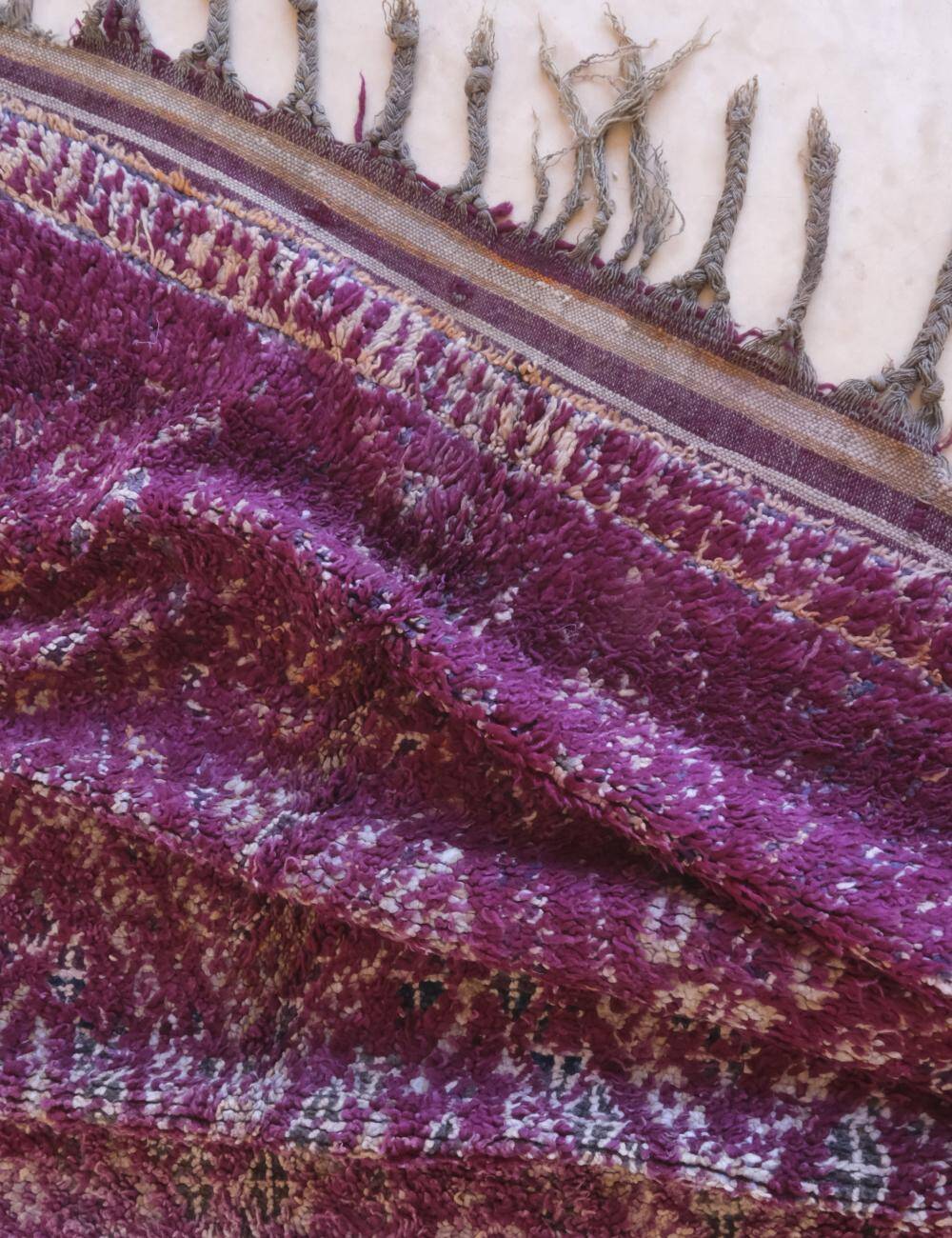 Tapis Marocain Violet - 230 x 174 cm